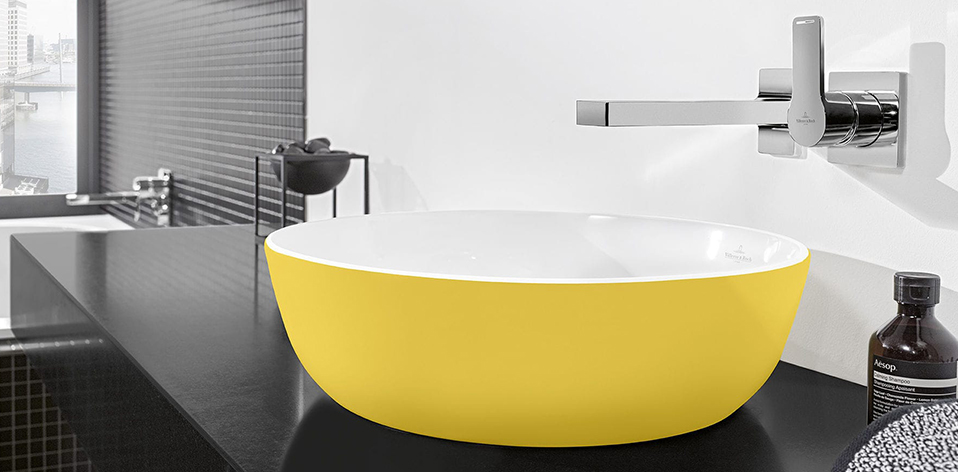 Vasque Artis jaune par Villeroy & Boch