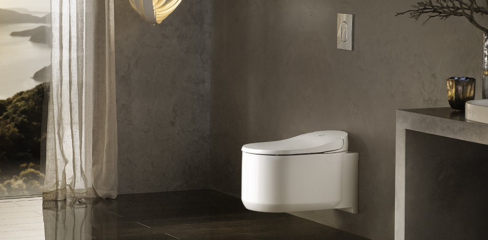 WC lavant Sensia Arena par Grohe